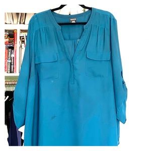 Torrid Blouses Both Red and Teal